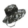Sombrero de pescador camuflaje para hombre, sombrero de sol para actividades al aire libre y pesca de ocio, ala ancha, protección solar de doble cara, fabricantes de sombreros de sol, lote