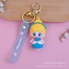 Lindo llavero de Blancanieves con dibujos animados, muñeca, bolso de muñeca, colgante, accesorio, llavero de coche, pequeño regalo al por mayor