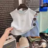 Verão 2026 Novo Estilo Colete Sem Mangas Conjunto Nylon Toque Gelado Secagem Rápida Malha Respirável Casual Personalizado Fábrica Atacado