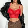 Top Tubo com Espinha de Peixe e Pena de Avestruz, Não Precisa de Sutiã, Top de Pena Hot Girl para Balada, Costas Bonitas, Camisola Sexy com Decote V Profundo para Mulheres