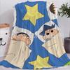 Manta Fofa do Crayon Shin Manta de Soneca para Crianças do Jardim de Infância Cobertor de Cama Dormitório de Estudante Cama Cama Manta de Cama Uso Duplo