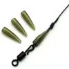 Ronnie Pesca Tackle Hélice Anzuelo de Pesca Manga Anti-Enredo Tubo Afilado Tubo Suave Accesorios para Pesca de Carpa Europea Pesca de Carpa Europea