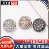 Botones Metálicos de Taladro de Micro-Arco Botones para Camisa Botones para Suéter Tejido Cierres de Botón Accesorios de Confección Jin Da