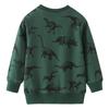 Suéter de algodón de manga larga para niño con cuello redondo y caricatura para otoño, T nuevo casual, ropa para niños, suéter al por mayor