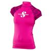 Traje de baño de manga corta para mujer, protección UV, para surf, novedad de verano de 2023.