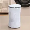 Bolsa Cilíndrica con Forma de Sándwich Transfronteriza para Ropa Sucia para Lavadoras, Adecuada para Lavado a Máquina y Colgar para Secar