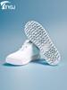 Zapatos de golf para mujer, zapatillas de golf antideslizantes, impermeables, de suela gruesa, con aumento de altura, informales y combinables.