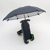 Parasol impermeable para exteriores, soporte para bicicleta, motocicleta con sombrilla, para repartidor, coche eléctrico, soporte para navegación de teléfono móvil
