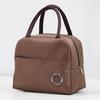 Bolsa Térmica de Alumínio Catiônico para Almoço, Bolsa de Gelo, Lancheira Portátil Dobrável para Estudante