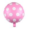 Novo Produto Balão Redondo de 18 polegadas de Filme de Alumínio com Bolinhas Festa de Aniversário Sala de Casamento Decoração de Casamento Atacado