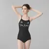 Traje de baño al por mayor para mujer, nuevo de verano, Corea del Sur, profesional, de competición, sexy, espalda hermosa, ajustado, espalda descubierta, traje de baño para piscina