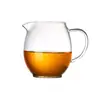 Conjunto de chá de xícara de vidro justo grande jogo de chá de vidro de genciana chá de vidro de alto borosilicato mar casa kung fu conjunto de chá resistente ao calor
