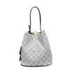 Bolso de Cubo Vintage para Mujer 2026 Nuevo Estilo Estampado Bolso de Hombro de Alta Gama Bolso Cruzado Texturizado de Moda para Mujer