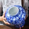 Tarro de Porcelana Azul y Blanco para Té, Juego de 1.0 kg de Frascos de Cerámica Sellados Extra Grandes, Frasco General, Decoración para el Hogar y el Club, Venta al por Mayor