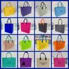 Bolsas de fieltro tipo tote con cierres de broche, gran capacidad, adecuadas para beneficios para empleados, snacks y bebidas; bolsas de fieltro para embalaje hechas a medida