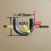Gancho de Solda Anel em Forma de U de Ferro Sólido, Dobra de Barra de Ferro em Forma de Arco Semicircular, Gancho de Fivela em Forma de U, Dobra de Barra de Orelha de Levantamento