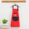 Delantal impermeable para niños haciendo publicidad bata para niños ropa de pintura galería de arte jardín de infantes imprimir palabras imprimir logotipo