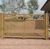 Construcción Rural Nuevas Barandillas de Bambú para Separar Céspedes, Barandillas de Acero Inoxidable Imitación Jardín, Paneles de Valla de Bambú y Cerramientos de Valla con Patrones
