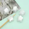 Cuentas de resina con imitación de ojo de gato de estrella y arena movediza de 16 mm, agujero recto, estrellas pentagonales, accesorios hechos a mano para cadena de teléfono móvil con cuentas DIY