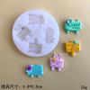 Cerca Silicone Mini Estrada Marca Molde DIY Artesanal Sobremesa Bolo Dobrar Açúcar Chocolate Decorativo Molde Gota Cola Enfeites