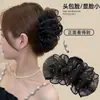 2026 Novo Lindo Presilha de Cabelo Doce Versátil Fofa Nuvem Cheia de Strass Garra de Bolha Presilha de Tubarão para Trás da Cabeça Acessório de Cabelo