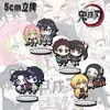 Demon Slayer Soporte Acrílico Set de Pegatinas Merchandising Kanroji Mitsuri Ninja Mariposa Estudiante Decoración de Escritorio Regalo
