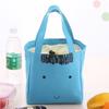 Bolsa de almuerzo portátil, linda bolsa de lona para almuerzo, bolsa de almuerzo con aislamiento térmico para estudiantes, bolsa de almuerzo portátil, 110 g