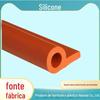 Tiras de espuma resistentes a altas temperaturas, portas e janelas, eletromecânica, resistente a altas temperaturas, tira de vedação de silicone em forma especial, tira de silicone antienvelhecimento,