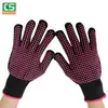 Guantes de PVC para el cabello con cuentas de doble cara, guantes anti-escaldaduras, plancha de pelo con permanente de 300 grados, guantes con aislamiento térmico, venta al por mayor