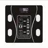 Báscula Inteligente de Grasa Corporal, Báscula Electrónica Inteligente Conectada por Bluetooth, Báscula de Peso Recargable para el Hogar