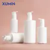 Material de Embalaje para Artículos de Tocador Xumin Botella con Bomba Hidráulica para Lavado de Manos 100ml Blanco Pe Botella Vacía para Champú 300/500ml