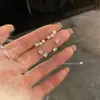 Pendientes de Borla con Perla de Amor de Circonita Super Hada Brillantes para Mujer Pendientes de Lujo Ligero Diseño de Nicho Pendientes de Sentido Avanzado Pendientes Elegantes