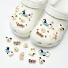 Zuecos Lindos y de Moda Estilo Ins Accesorios DIY Hebillas de Zapato Desmontables Flor de Zapato de Ballet Dibujos Animados 3D Accesorios
