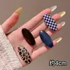 Pinza para el pelo de punto floral vintage de otoño e invierno, pinza lateral para mujer, accesorio para el pelo elegante y sofisticado, pinza para flequillo