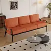 Sofá de Tecido para Sala de Estar, Apartamento de Aluguel, Quarto, Novo Sofá Duplo, Estilo Moderno Simples, Sofá Individual da Moda para Apartamentos Pequenos