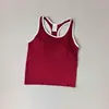 Top deportivo de una pieza para mujer, top elástico de tirantes en I para running, fitness, yoga, camisola corta ajustada para usar sobre otra ropa