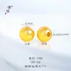 Tienda de oro Puzuo con arena de oro cuentas de oro pulsera de tres vías para mujer sentido de lujo ligero alta gama pulseras de pareja para hombre y mujer para regalos