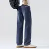 Ropa de Hombre Fengshe / Jeans para Hombre 2026 Primavera Nuevos Holgados Rectos Estilo Americano Modernos Versátiles Jeans