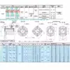 Rodamiento de Corte Lineal de Doble Filo Lmt C-Lhfc 5 6 8 10 12 13 16 20 25 30 35 40 50