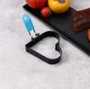 Molde de ovo frito de aço inoxidável para cozinha DIY Panela antiaderente Anel de ovo frito Círculo de amor Artefato de ovo frito caseiro em estoque