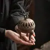 Quemador de Incienso Cerámico de Tres Patas y Patas Altas Quemador de Incienso Doméstico de Interior de Tres Patas Antiguo Quemador de Aromaterapia de Sándalo Quemador para Ceremonia de Té Zen