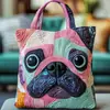 2026 Nueva Serie Transfronteriza de Cachorros Estampado Digital Bolso de Hombro Acolchado de Moda