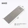 230X80 Tipo Panal Eva Antideslizante Rectangular Disco de Rectificado Diamantado Afilador de Ángulo Fijo Disco de Rectificado para Sello de Jade