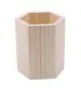 Portalápices de Madera, Suministros de Oficina Creativos, Decoración de Portalápices de Madera Maciza, Portalápices Redondo de Madera de Haya Multifuncional para Almacenamiento en Escritorio