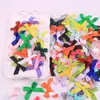 En stock: Cinta de poliéster de 6 mm, lazo prehecho, material de manualidades DIY para decoración de pasteles y cajas de regalo, elaboración de tarjetas y empaquetado
