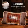 Almohada de verano, almohada con alfombrilla refrescante, almohada refrescante para adultos, almohada de seda helada fresca de verano para estudiante, hoja de té, mahjong, bambú para una sola persona