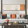 Primavera y Otoño rojo orquídea antigua sala de estar pintura colgante Bandera naranja pintura de pared para dormitorio junto a la cama nueva pintura decorativa china zen