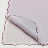 Papel de seda brillante pequeño pañuelo jalea película flor envoltorio borde pequeño fresco de alta gama diy hecho a mano ramo papel floristería
