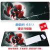 Alfombrilla de Ratón Grande con Borde de Bloqueo de Dibujos Animados de Marvel, Alfombrilla para Teclado Cool de Spiderman, Alfombrilla para Teclado Anime de los Vengadores