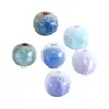 Cuentas de cerámica agrietada por hielo de Jingdezhen 10 mm gota de agua cuentas semiacabadas pulsera diy suelta accesorios de joyería pequeña venta al por mayor